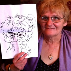 Hire Neil the Caricaturist - Caricature Artist Glasgow, Scotland