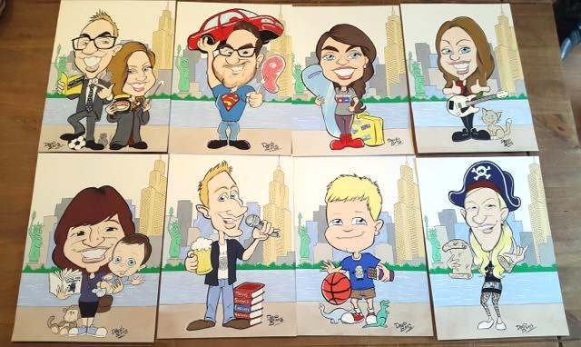 wedding-favour-caricatures